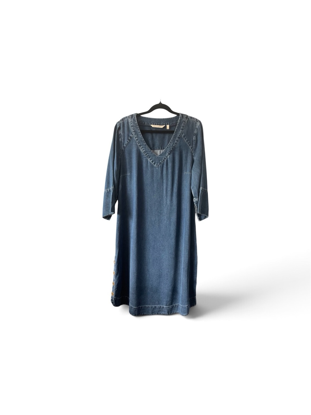 Soft Surroundings Positano Getaway Tencel Denim Dress Small